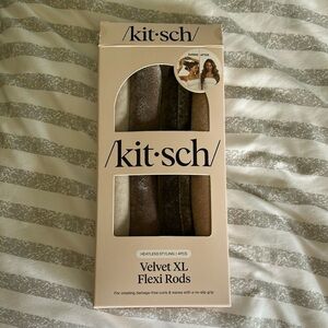 Kitsch Velvet XL Flexi Rods in Black, Brown, and Cream